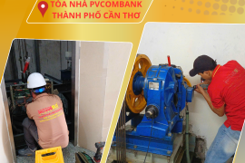 ✅ HOÀN TẤT DỰ ÁN CẢI TẠO HỆ THỐNG ĐIỀU KHIỂN THANG MÁY TẠI TÒA NHÀ PVCOMBANK CẦN THƠ 