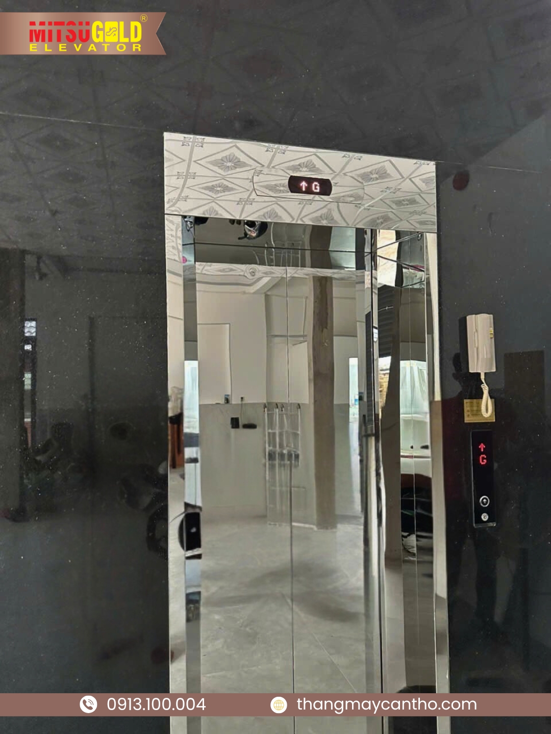 thi cong thang may, thang may Can Tho, thang may Vinh Long