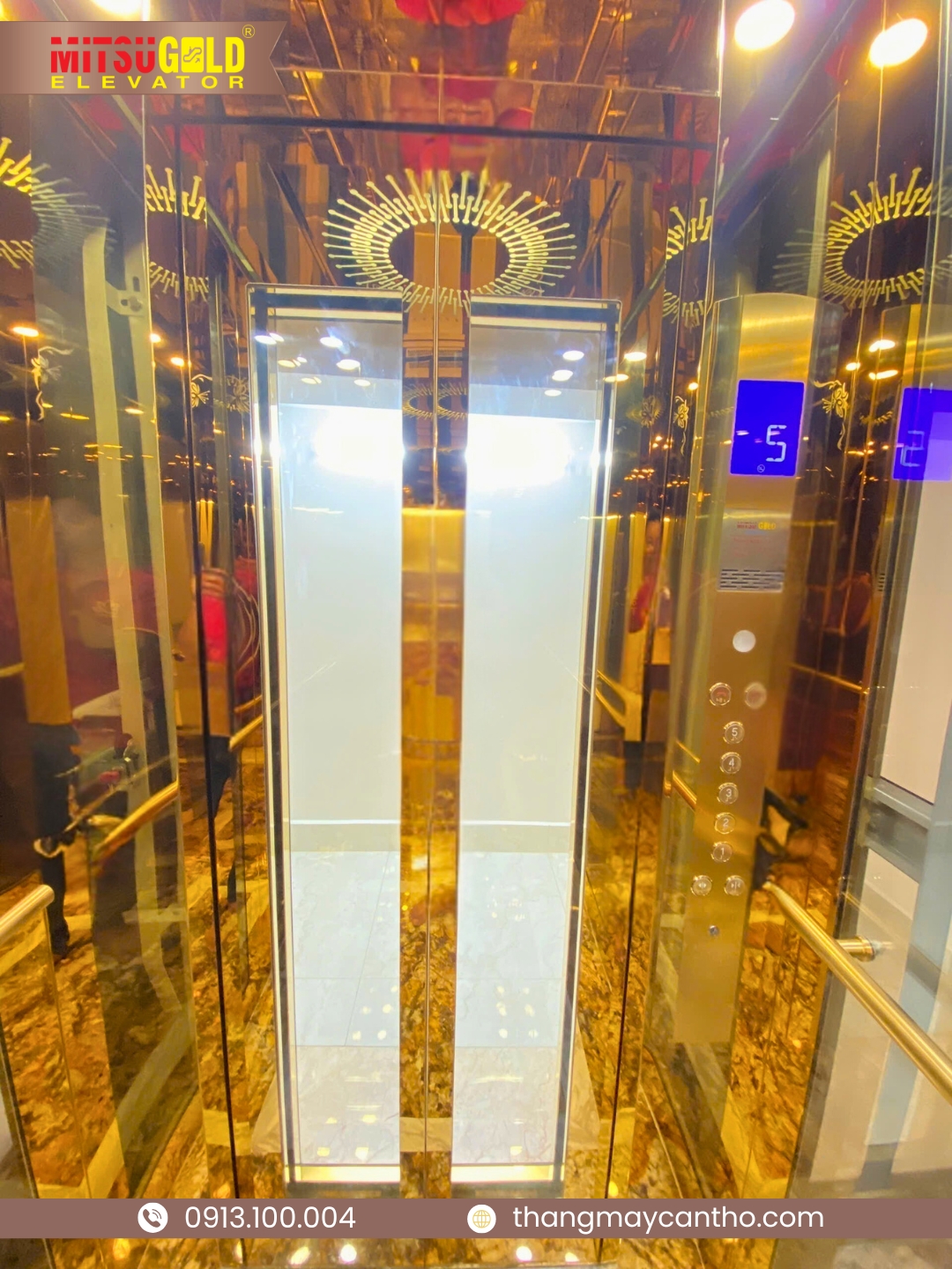 thi cong thang may, thang may Can Tho, thang may Vinh Long