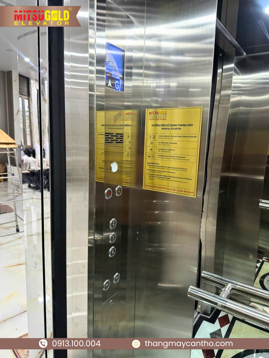 thi cong thang may, thang may Can Tho, thang may An Giang