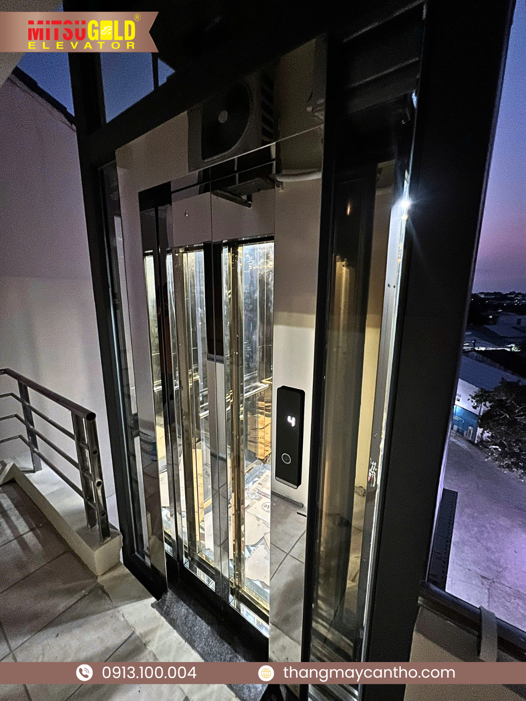 thi cong thang may, thang may Can Tho, thang may Kien Giang