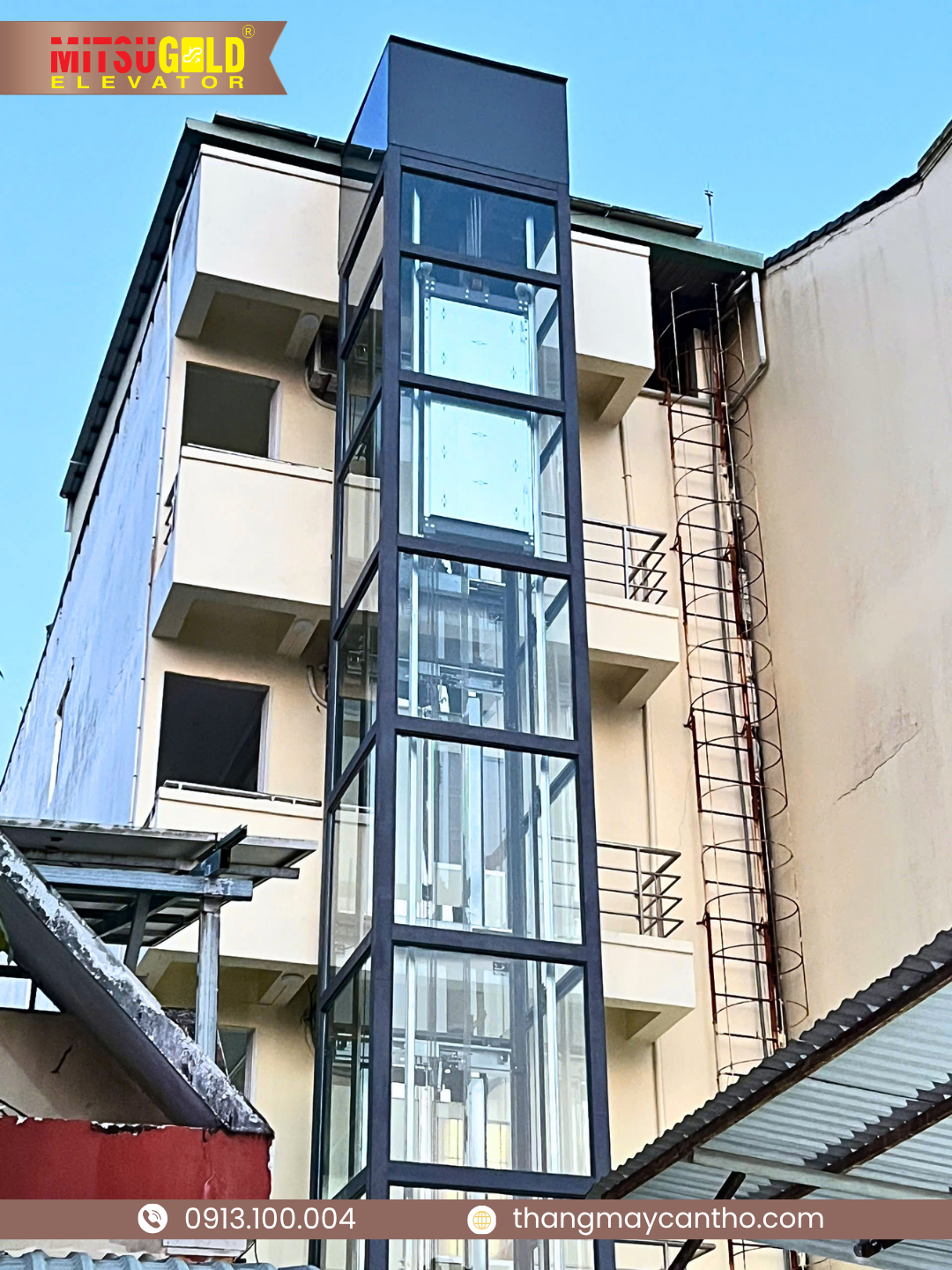 thi cong thang may, thang may Can Tho, thang may Kien Giang