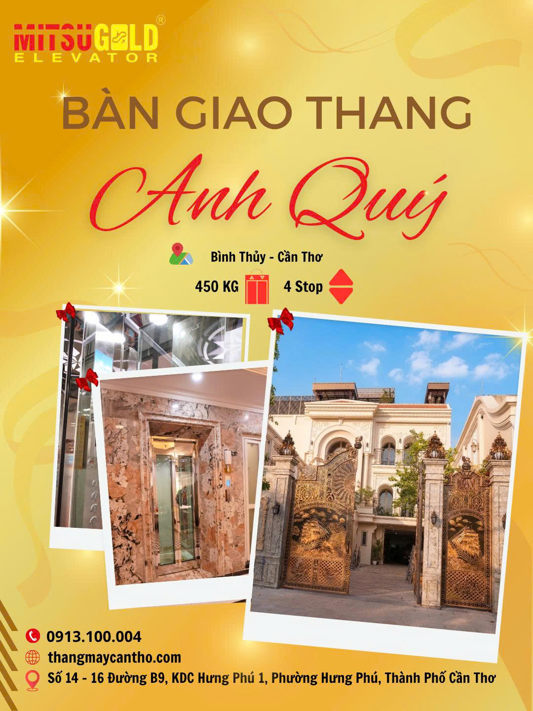 thi cong thang may, thang may Can Tho, thang may Kien Giang