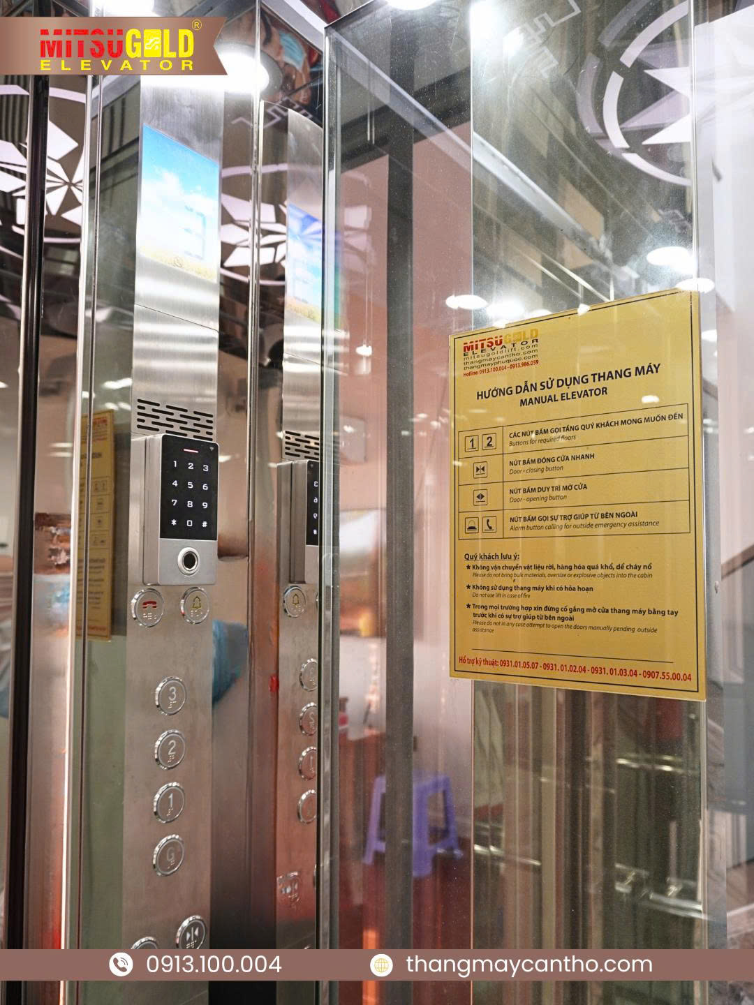 thi cong thang may, thang may Can Tho, thang may Kien Giang